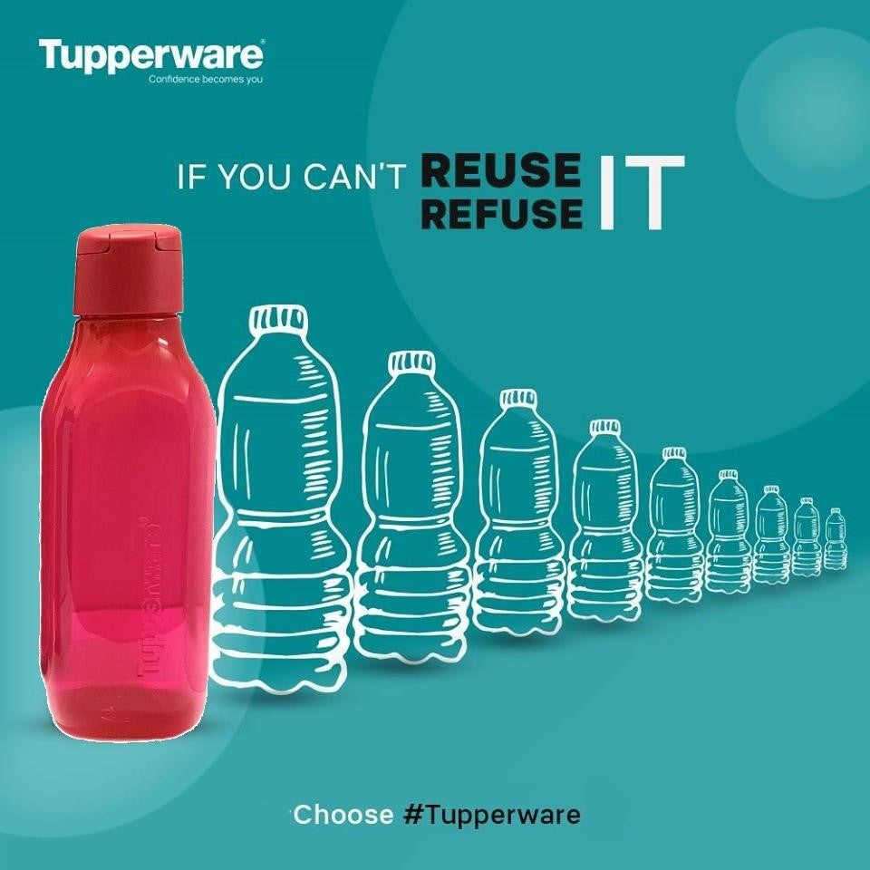 Tupperware BPA-free plastic Water Bottles