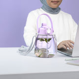 DropSip Water Bottle with Strap | 1pc | 1.1L