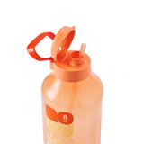 Aqua Bottle with Straw | 1pc | 2L