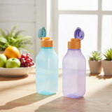 Square Eco Bottle | 2pcs | 1L