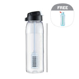 Pure & Go Water Filter Bottle with Straw | 1pc | 750ml