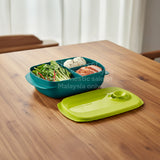 Reheatable Divided Lunch Box | 1pc | 1L