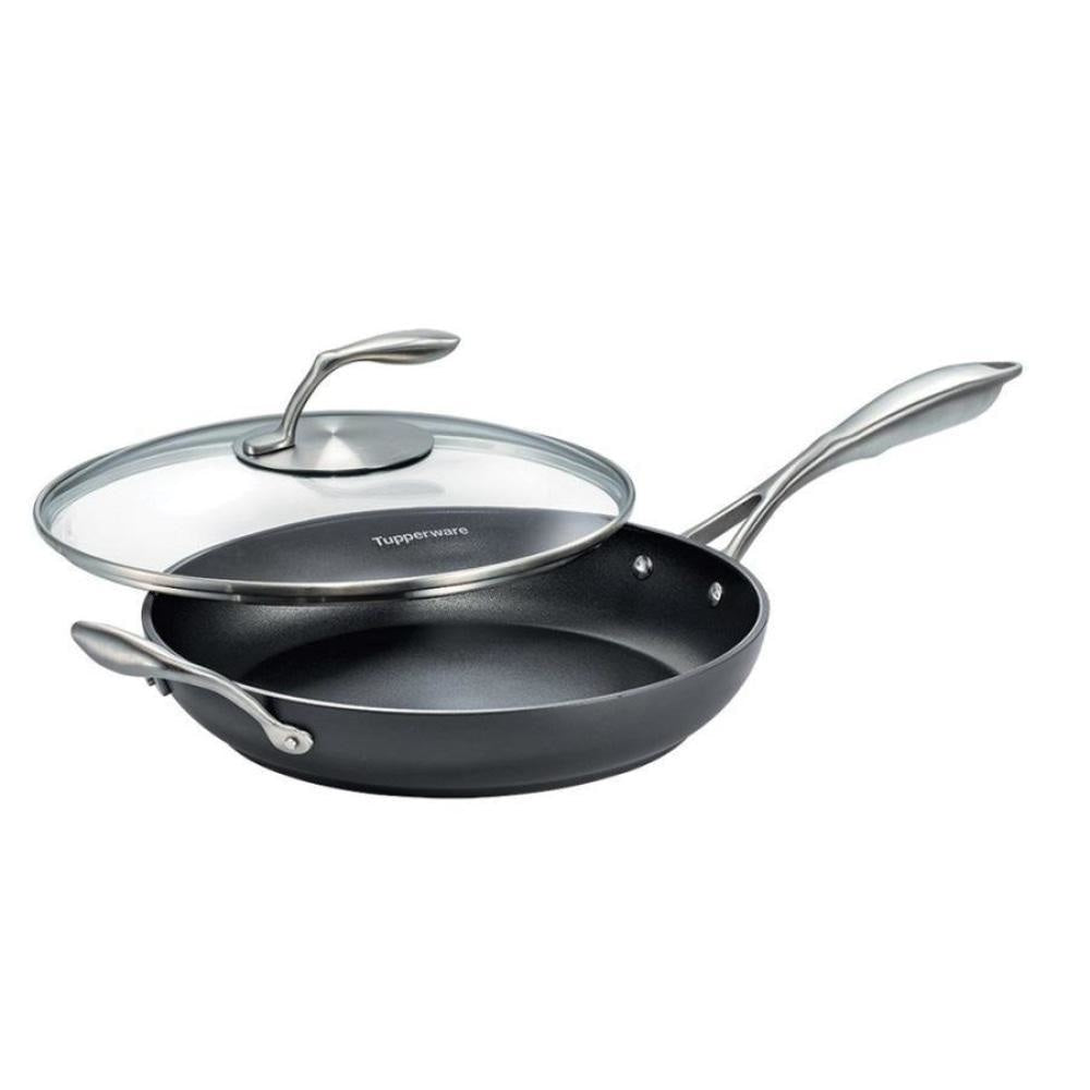 Stainless Steel And Aluminium Tupperware Black Series Sauce Pan