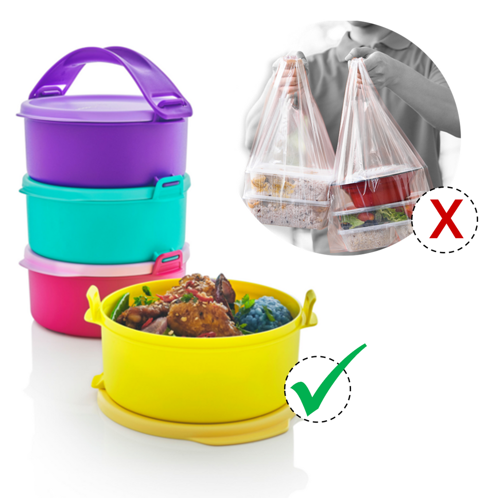 Tips for Packing Leak-Proof Lunches with Tupperware Containers – eTuppStore  (PM) by Tupperware Brands Malaysia Sdn. Bhd. 199401001646 (287324-M)