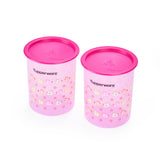 One Touch Canister with Print | 2pcs | 1.25L