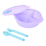 CrystalWave Divided Dish with Cutlery | 1pc | 825ml