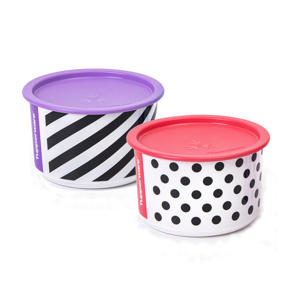 Dots & Stripes One Touch Topper (2) 940ml