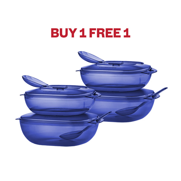 Crystalline Serveware W/Spoon | 2sets