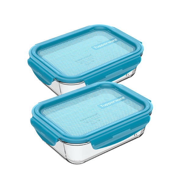PremiaGlass Rectangular | 2pcs | 1.5L