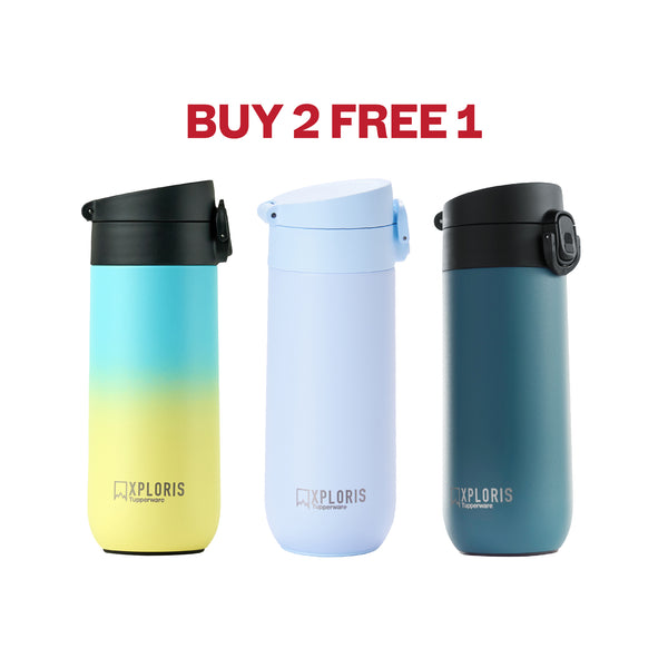 Xploris™ Easy Open Flask | 3pcs | 450ml