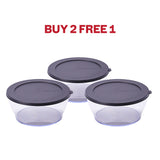 Clear Bowl | 3pcs | 2.4L