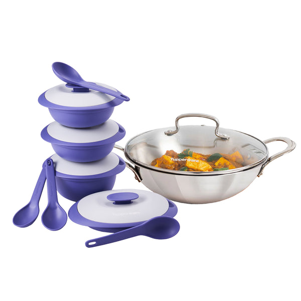 Trayam Kadhai 24cm with Lid Set
