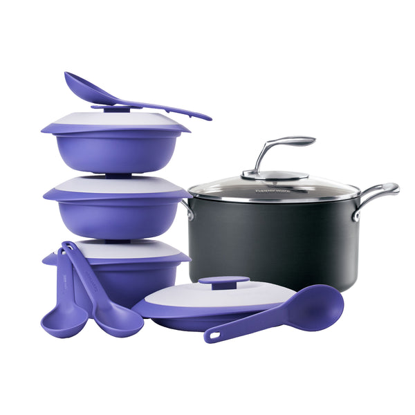 Black Series Casserole Pot 5.8L Set
