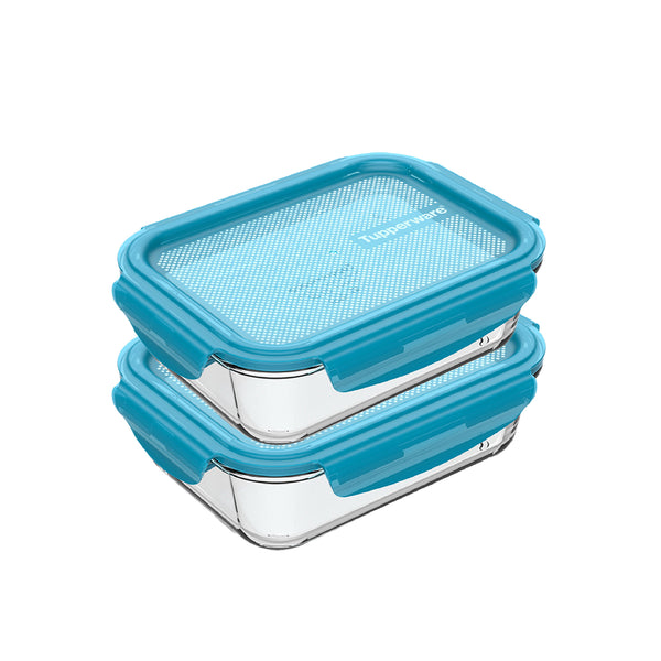 PremiaGlass Rectangular | 2pcs | 1.5L