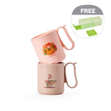 Mug for Decoration with Print | 2pcs | 280ml