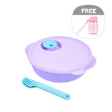 CrystalWave Divided Dish with Cutlery | 1pc | 825ml