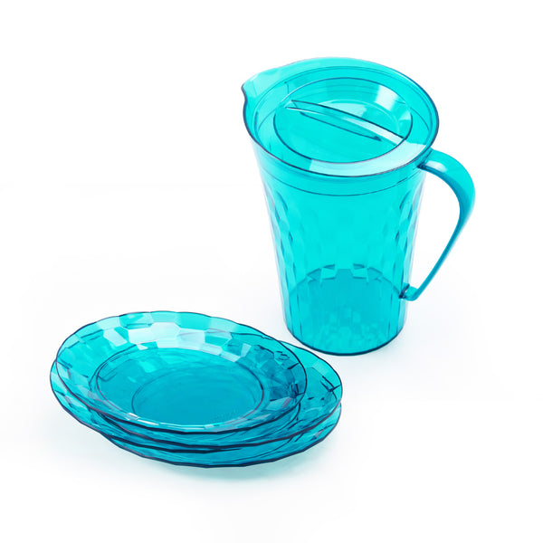 Prism Plate and Pitcher Collection