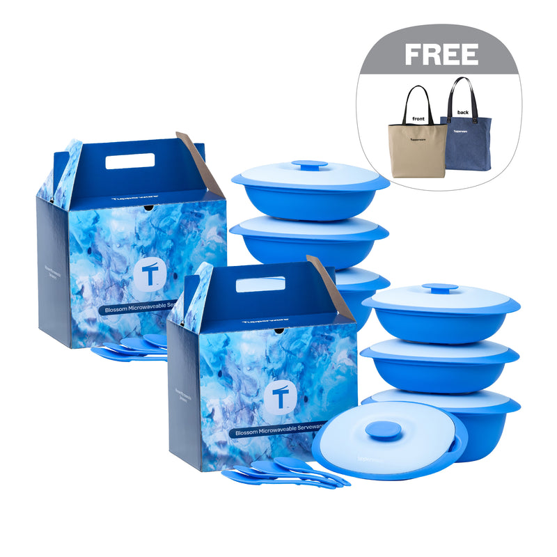 Blossom Serveware Set with Giftbox | 2sets