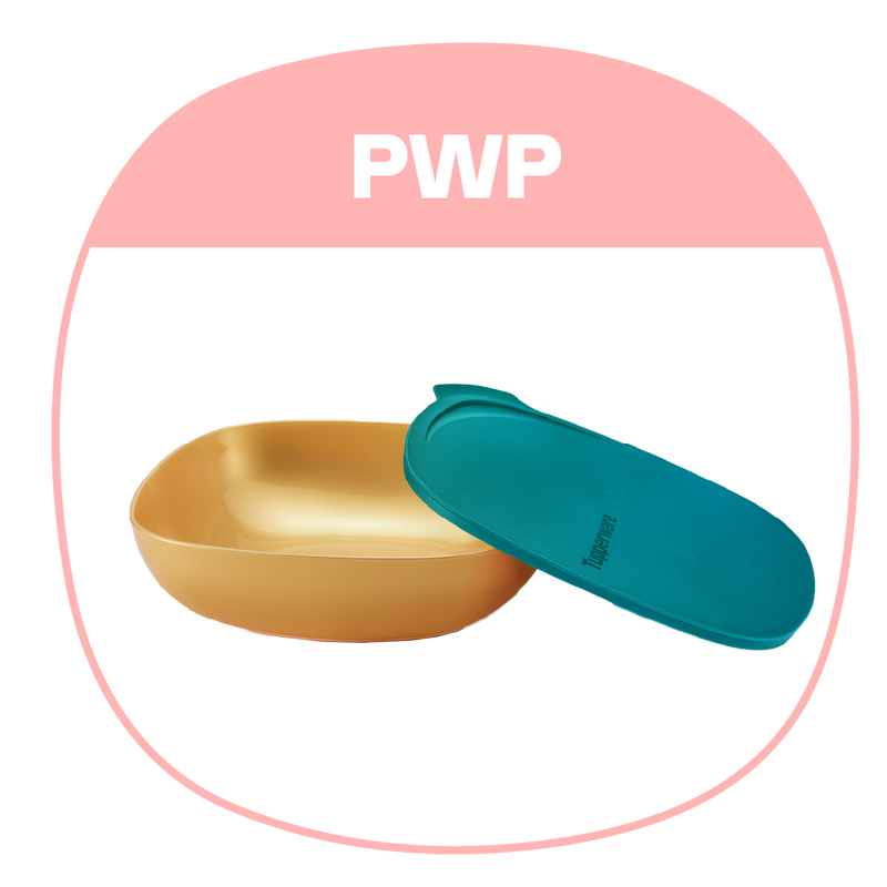 PWP: Allegra Square Bowl | 1pc | 2.5L - A.Gold