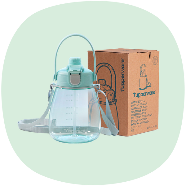 DropSip Water Bottle with Strap | 1pc | 1.1L