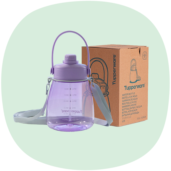DropSip Water Bottle with Strap | 1pc | 1.1L