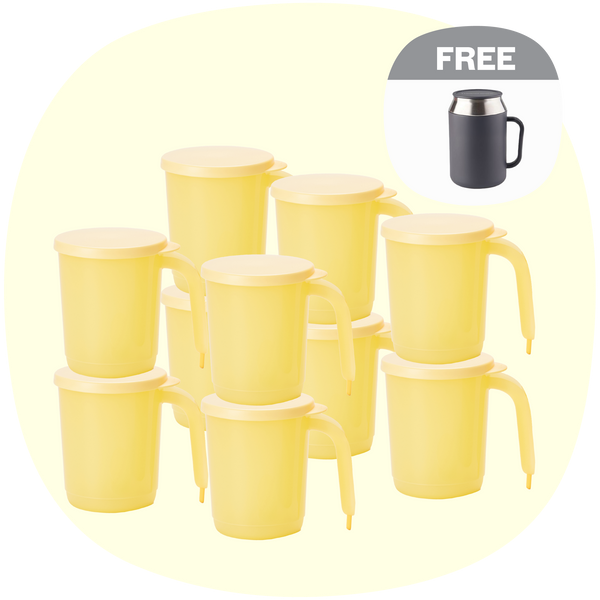 Illumina Mug with Cover | 10pcs | 350ml