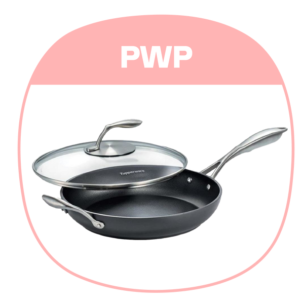 PWP: Black Series Fry Pan with Glass Lid 28cm
