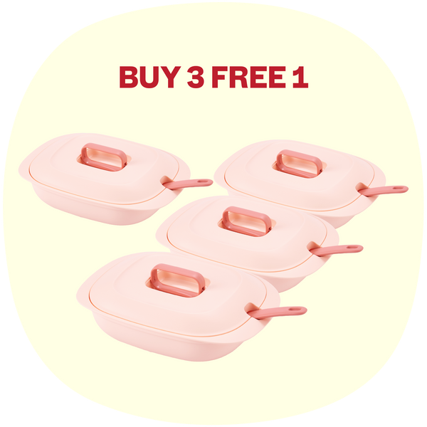 Gourmet Server with Spoon | 4pcs | 1.3L