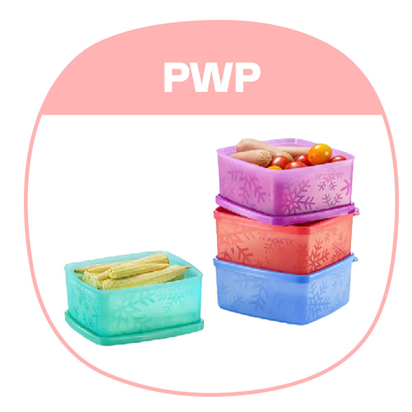 PWP: Snowflake Square Round | 4pcs | 400ml