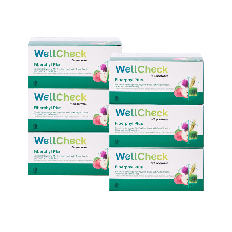 WellCheck Fiberphyl Plus | 6boxes | 15gm x 15 sachets