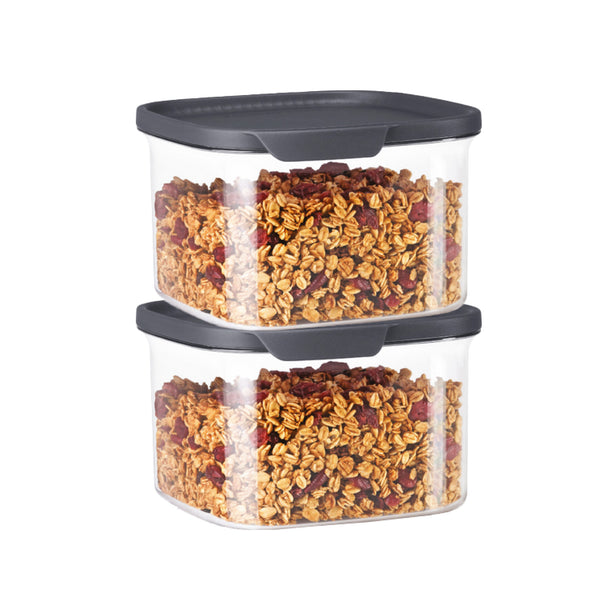 Ultra Clear Square | 2pcs | 1.7L