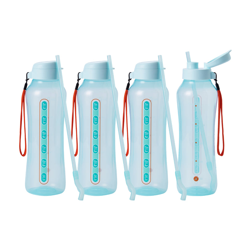 AquaVibe with Straw | 4pcs | 1.2L
