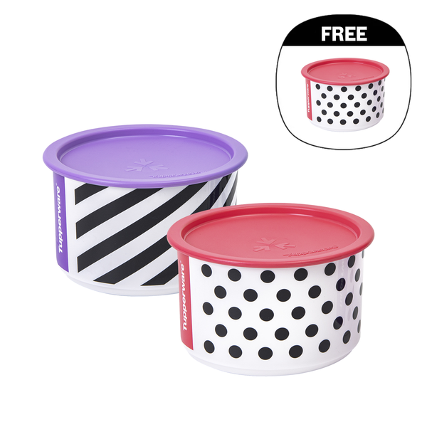 Dots & Stripes One Touch Topper (3) 940ml