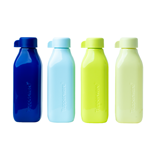Square Eco Bottle | 4pcs | 500ml