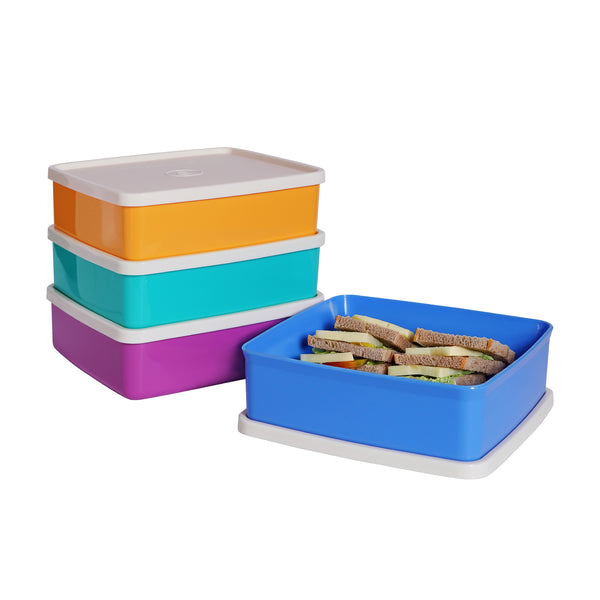 Large Square Away with Giftbox | 4pcs | 620ml