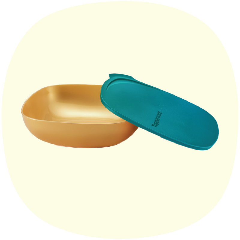 PWP: Allegra Square Bowl | 1pc | 2.5L - A.Gold