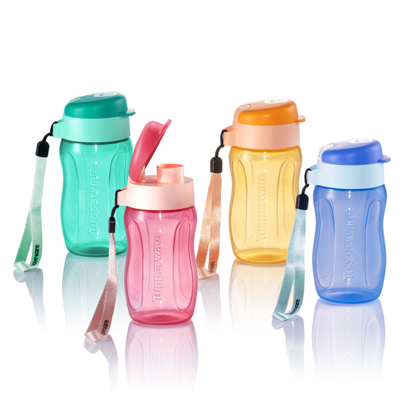 Slim Eco Bottle (4) 310ml with Strap*