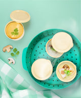 Steam-ing Buddy (Mint/Sea Green)