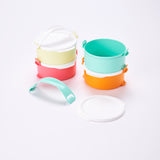 4pcs Click To Go Small with 2pcs Handles