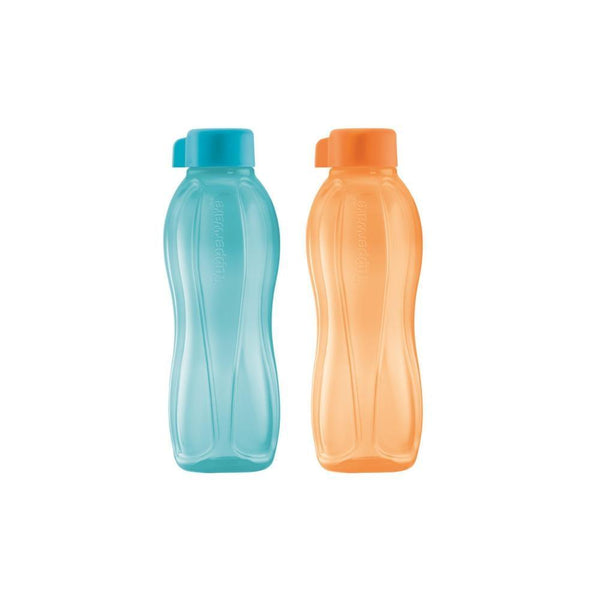 Eco Bottle (2) 500Ml Cool Aqua & Mango Regular